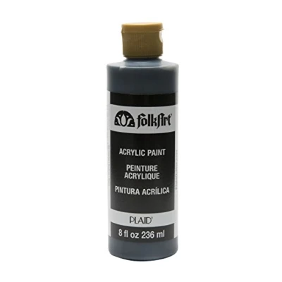 Image of FolkArt Acrylic Paint, Licorice, 8 Oz