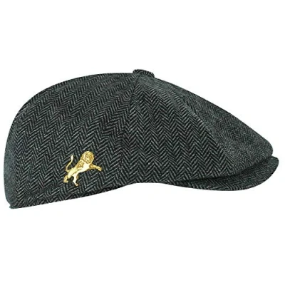 Image of Millwall Lions Traditional Baker Boy Style Flat Cap (Adults) (X LARGE (61cm))