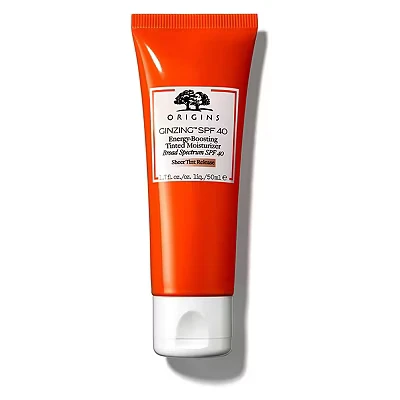 Image of Origins GinZing SPF 40 Tinted Face Moisturiser 50ml