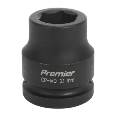Image of Sealey Premier Impact Socket 21mm 3/4&quot;Sq Drive