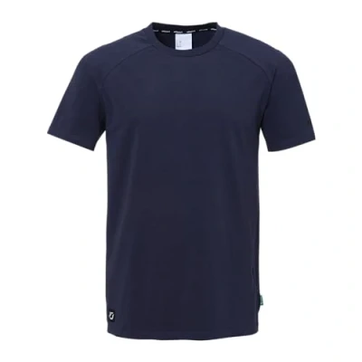 Image of uhlsport ID T Shirt Fitness for Children and Adults Football Breathable Comfortable, Navy, XL