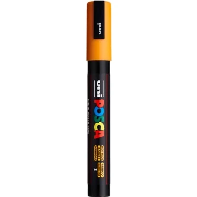Image of Uni Ball 182515 POSCA marker met mediumfijne ronde punt, donkeroranje