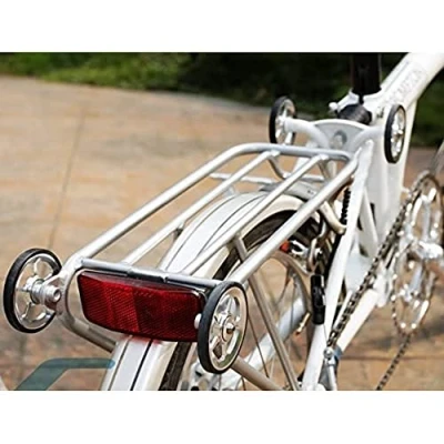 Image of ACE Lightweight Rear Rack For BROMPTON in Silver