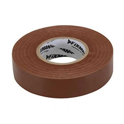 Image of Fixman 187738 Insulation Tape 19 mm x 33m Brown