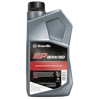 Image of Granville Hypoid EP 80/90 GL4 Manual Transmission &amp; Gearbox Oil 1L Premium Base Gear Extreme Pressure Wear Protection