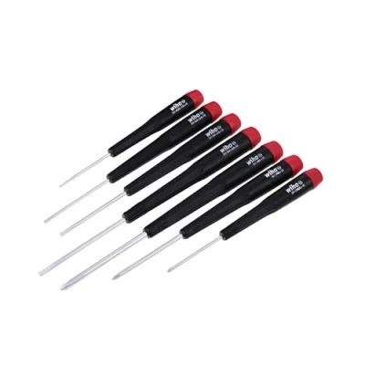 Image of Wiha 26197 7 Piece Precision Slotted and Phillips Screwdriver Set