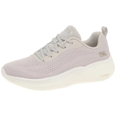 Image of Skechers Bobs Infinity Womens Trainers 4 UK Natural
