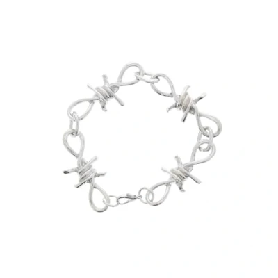Image of Zac&#039;s Alter Ego Barbwire Chain Bracelet Black or SIlver