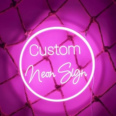 Image of Custom Personalised LED Neon Signs For Wall,Neon Sign Bar,Neon Sign,Personalized Sign,LED Sign,Neon Light,Kids Room Sign,Wedding