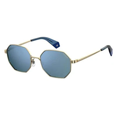 Image of Sunglasses Polaroid Pld 6067/s col. lks/xn Unisex GÃ©omÃ©trique Gold