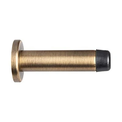 Image of Wall Mounted Cylinder Doorstop with Rose