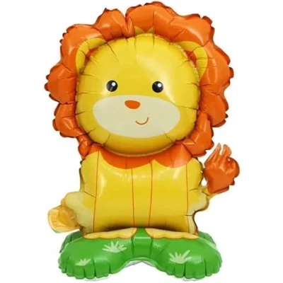 Image of Lion Standing Animal Foil Balloon, 50cm