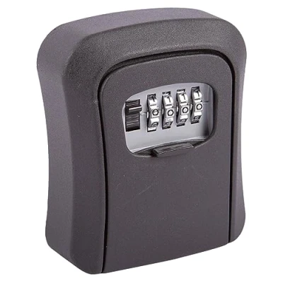 Image of Black Wall Mounted Combination Key Safe By Pro User