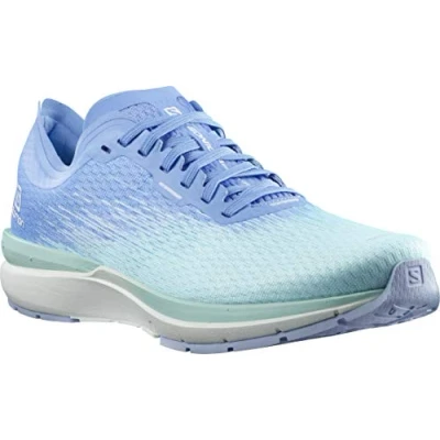 Image of Salomon Women&#039;s Sonic 4 Accelerate W Running, Tanager Turquoise/White/Kentucky Blue, 7.5 UK