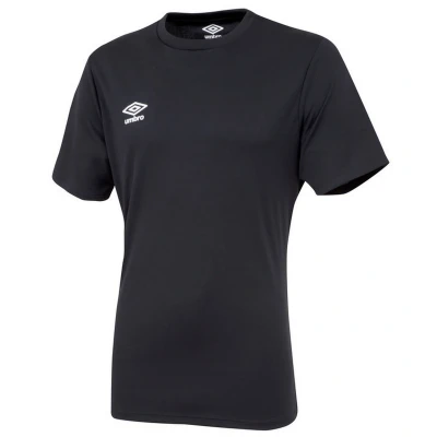 Image of Umbro Mens Club Short Sleeved Jersey (Black) Size Large