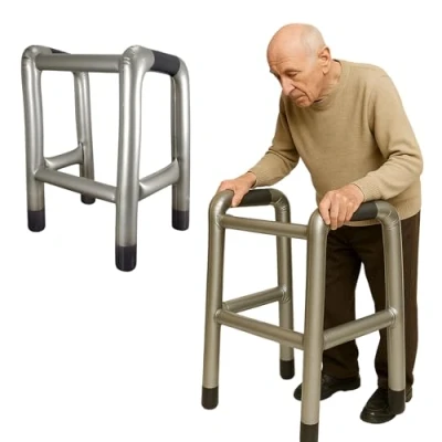 Image of FNA Fashions® Inflatable Walking Blow Up Zimmer Frame Joke Dress Gift Present Fancy Party Wear Accessory