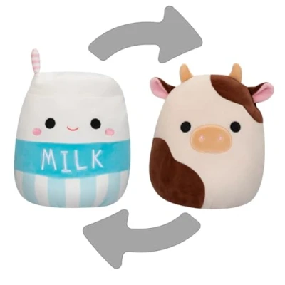 Image of Squishmallows Flip A Mallows Ronnie/Millie Mini Plush Toy, 5 Inch Size, (SQFP00139)