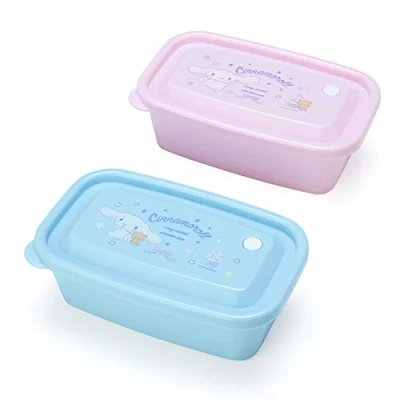 Image of Sanrio 455253 Cinnamo Roll Food Container (Set of 2)