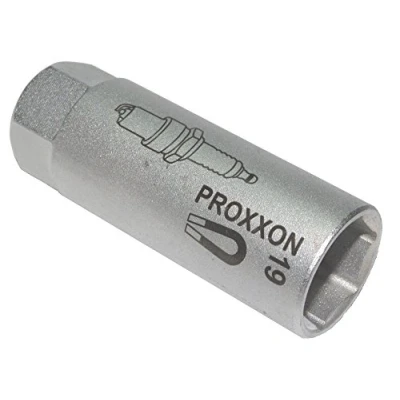 Image of Proxxon 23395 Spark Plug Socket with Magnet 19 mm, Drive 12.5 mm (1/2).