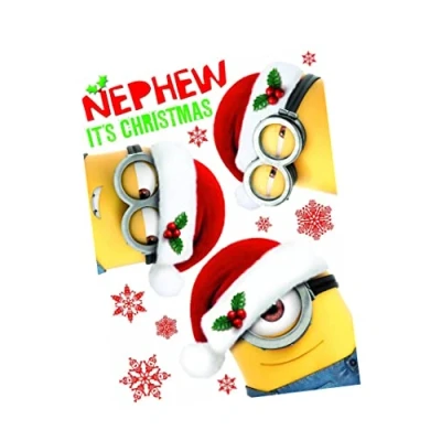 Image of Despicable Me DMX12 Nephew Christmas Card