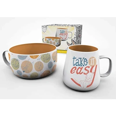 Image of GB eye Looney Tunes Originals Mug &amp; Bowl Breakfast Set