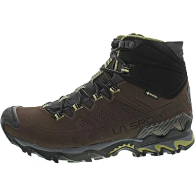 Image of La Sportiva Men&#039;s Ultra Raptor Ii Mid Leather GTX Mountain Boots, Cedar Chocolate, 8.5 UK