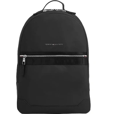 Image of Tommy Hilfiger Men Backpack Elevated Nylon Hand Luggage, Multicolor (Black), One Size