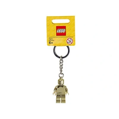Image of LEGO Mini Figure Keyring, Gold (850807)