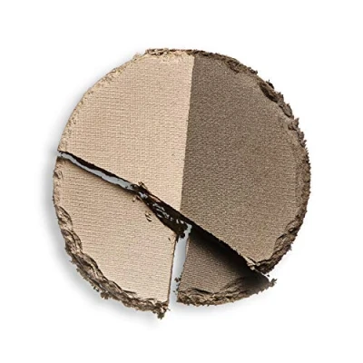 Image of Revolution Pro, Duo Eyebrow, Brow Powder, Dark Brown, 2.2g