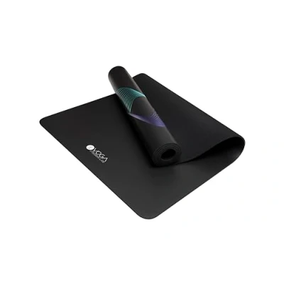 Image of YOGA Design LAB The Infinity Mat Luxurious Non Slip Provides Unparalleled Grip to Support and Align You Beautifully Eco Friendly w/Carrying Strap! (Eternal, 5mm)