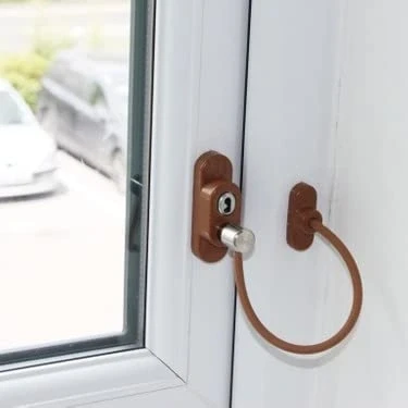 Image of Penkid Safety Window Restrictor (Single, Silver/ Grey)