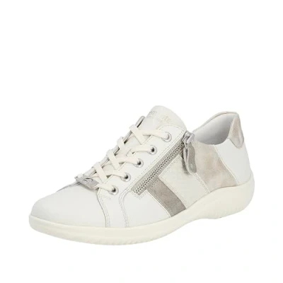 Image of Remonte Women&#039;s D1e00 Sneaker, Snow Pearl Offwhite Shell 80, 4 UK