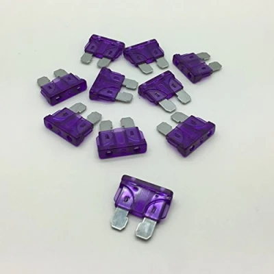 Image of 3A Standard Car Auto Blade Fuse 3 Amp ATO Pack of 10
