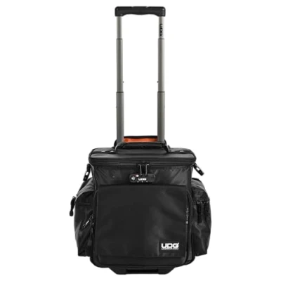 Image of UDG Ultimate SlingBag Trolley Deluxe Black, Orange Inside MKII U9981BL/OR