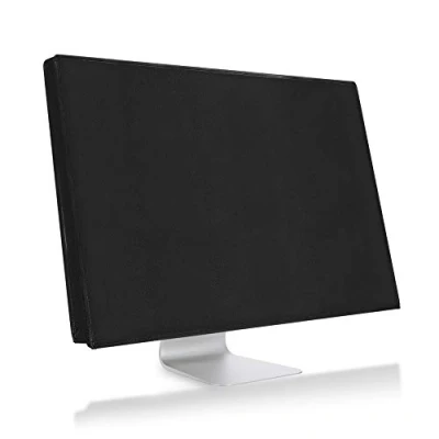 Image of kwmobile Monitor Cover Compatible with Apple iMac 27&quot; / Pro Dust Computer Screen Protector Black