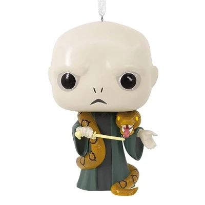 Image of Hallmark Funko Pop Christmas Ornament Harry Potter Voldemort Design