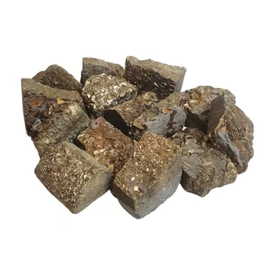 Image of VIE Raw Rough Cut Crystals, 50 100g, Pack of 6, Pyrite