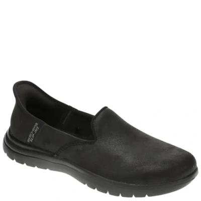 Image of Skechers Women&#039;s ON The GO Flex Captivating Sneaker, Black, 4 UK