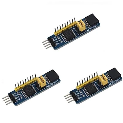 Image of DollaTek 3Pcs PCF8574 IO Expansion Board I/O Expander I2C Bus Evaluation Development Module