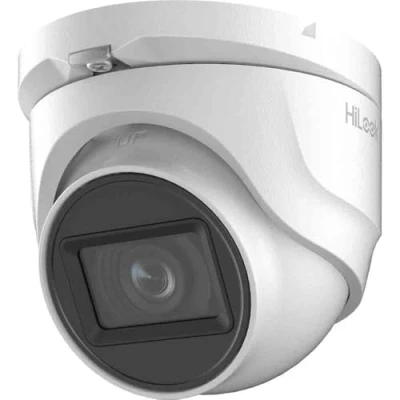 Image of HiLook by Hikvision THC T180 M 8MP 4K 4 in 1 TVI/AHD/CVI/CVBS Mini Turret Camera IR 30m White (2.8mm)