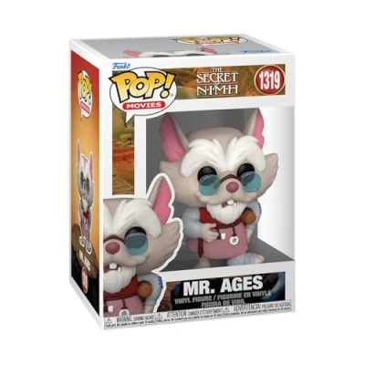 Image of Funko POP! Movies: TSON Mr. Ages Secret Of NIMH Collectable Vinyl Figure Gift Idea Official Merchandise Toys for Kids &amp; Adults Movies Fans Model Collectors and Display
