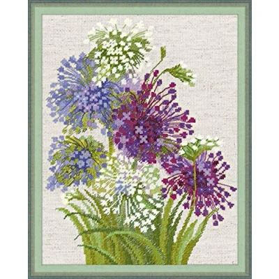 Image of RIOLIS Cross Stitch Kit 1484 Allium
