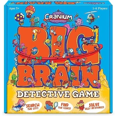 Image of Funko Games Cranium Big Brain Game Light Strategy Board For Children &amp; Adults (Ages 10+) 2 4 Players Collectable Vinyl Figure Gift Idea