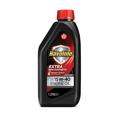 Image of Texaco Havoline Extra 15W 40 Semi Synthetic Engine Oil 1 Litre