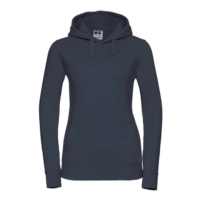 Image of Russell Athletic Womens/Ladies Authentic Hoodie (French Navy) Size 10 UK
