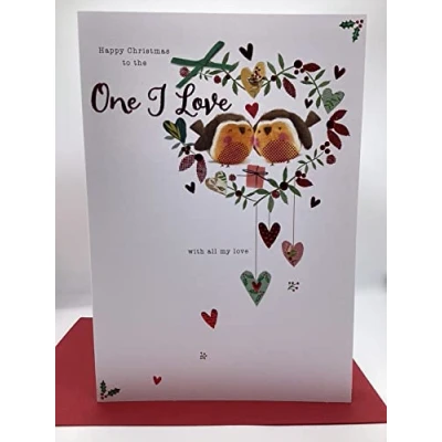 Image of Words N Wishes One I Love Christmas Card Happy to The