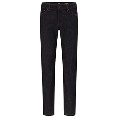 Image of BOSS Men&#039;s Maine Bc c Straight Jeans, Dark Blue 408), W36/L34 (size: 3634)