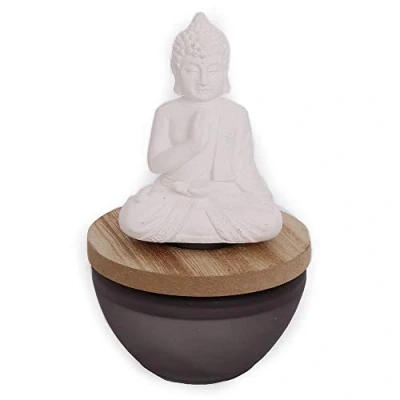 Image of Diffuser White Buddha H:15cm X W:10cm D:10cm pack of 6
