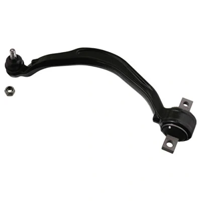 Image of MB912511, MR162581, MR296319 Suspension Arm FEBI BILSTEIN 41226 with bearings, lock nuts Front Axle Left, Lower, Rear Control Cast Steel