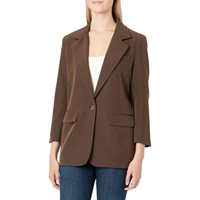 Image of ONLY Women&#039;s Onllana berry L/S Ovs Blazer Tlr Noos, Delicioso, 10